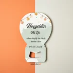 Balon Şekilli Açacak Magnet - Balon Temalı 1 Yaşında Açacak Magnet