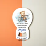 Balon Magnet Açacak Yeni Doğan Ayı Temalı, Doğum Günü, Sünnet, Nişan, Söz, Hediyelik