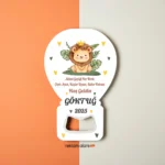 Aslan Balon Magnet Açacak Yeni Doğan Bebek, Doğum Günü, Sünnet,Hediyelik