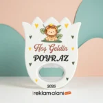 Lale Açacak Magnet, 1 Yaşında Magneti, Yeni Doğan, Doğum Günü Hediyelikleri