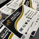 Yapışkanlı A5 Boyutu Etiket Sticker (20cmx14cm)